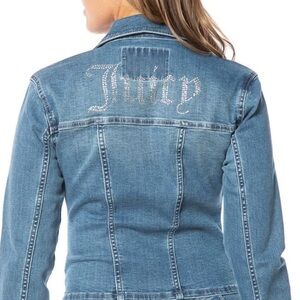 Juicy Couture Light Blue Denim Jacket
